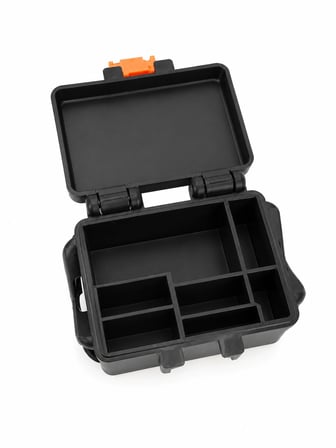 Aksiyon Kamera ve Aksesuar Saklama Kutusu Sert Plastik Düzenleyici Taşıma Kutusu Çok Bölmeli Organizer Hero 13 Black Uyumlu