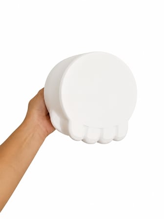 💀Kafatası Tasarımlı Dekoratif Kase 18x14 cm – Şekerlik ve Çok Amaçlı Saklama Kabı  – Renk Seçenekli