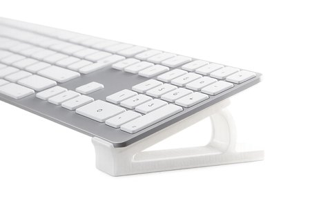 ⌨️✨ Ergonomik Klavye Standı 2 Parça - Masaüstü Klavye Yükseltici - Konforlu Yazım Açısı - Ev, Ofis