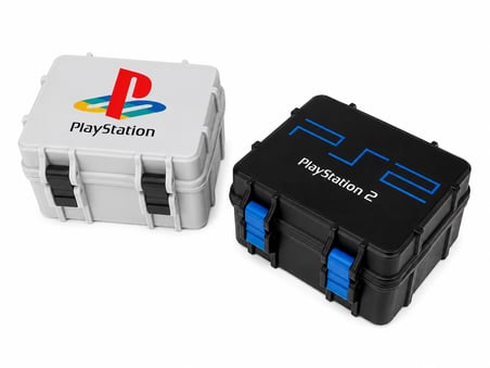 🎮📦 PS 2 Uyumlu Hafıza Kartı Saklama Kutusu | Memory Card Düzenleme Kutusu | Hafıza Kartı Organizer