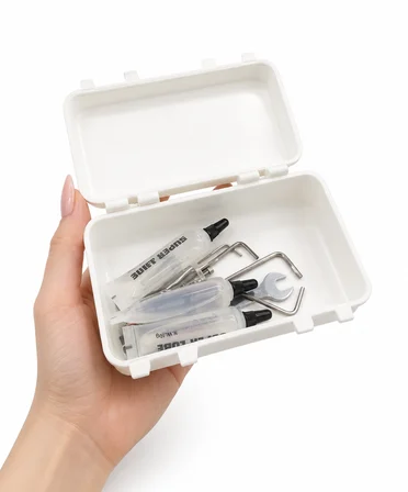 🔧🧰 Kilitli Matkap Uçları ve Avadanlık Saklama Kutusu 📦 Organizer ⚙️ El Aleti Düzenleme Kutusu