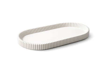 Makyaj Organizer Tepsisi Oval Kozmetik Düzenleyici Parfüm Takı Sunum Tepsisi Sert Plastik 💄✨