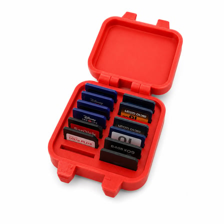 💾✨ SD Kart Saklama Kutusu Hafıza Kartı Düzenleyici Koruma Kutusu Taşınabilir Sert Plastik Organizer