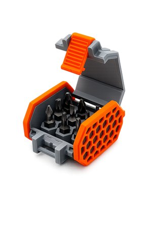 🧰✨ Mini Bit Kutusu Tornavida Uç Saklama Kutusu Taşınabilir Organizer Sert Plastik Bit Düzenleyici