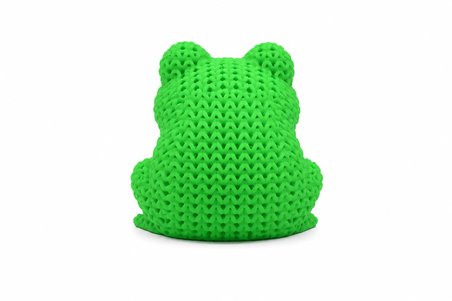 🐸💚 Örgü Dokulu Dekoratif Kurbağa Figürü Modern Masa Süsü Ev Ofis Dekoru Raf Kitaplık Dekorasyonu