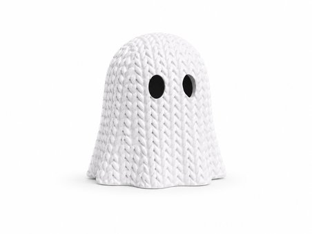 Örgü Dokulu Sevimli Hayalet Dekor Figürü 👻🎃 Korku Temalı Dekoratif Masa Süsü ✨