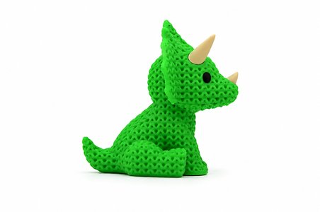 Sevimli Triceratops Dekoratif Figür | Sert Plastik | Mini Dinozor Masaüstü Süsü | Ev ve Ofis Dekoru