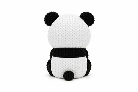 Sevimli Panda Dekoratif Figür | Sert Plastik | Mini Panda Masaüstü Süsü | Ev ve Ofis Dekoru |