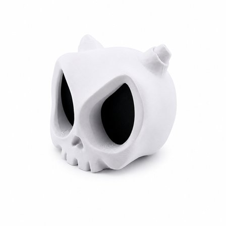 Halloween Kafatası Dekoratif Figür 🎃 Masaüstü Süsü 🏡 Sert Plastik Koleksiyonluk Dekoratif Obje
