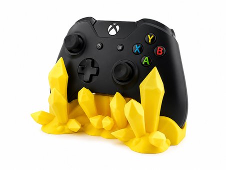 Kristal Tasarımlı Oyun Kumandası Standı 🕹️ Masaüstü Düzenleyici💎PS5 PS4 PS3 ve Xbox Serisi Uyumlu