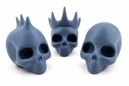 Halloween Kafatası V2 Dekoratif Figür 🎃 Masaüstü Süsü 🏡 Sert Plastik Koleksiyonluk Dekoratif Obje