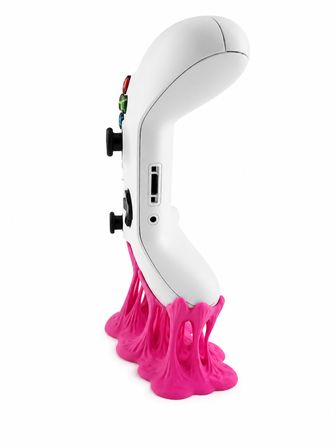 Xbox Oyun Kolu Standı Ergonomik Masaüstü Kontrolcü Tutucu Dekoratif Oyuncu Aksesuarı Pembe Tasarım