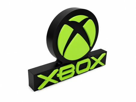 Dekoratif Masaüstü Amblem Biblosu 🏠🎮 Modern Tasarım Masa Dekoru 💚 Sert Plastik Dekoratif Figür 🎁