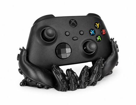 Fantastik Oyun Kolu Standı ✨ Ahtapot Tasarımlı Kontrolcü Tutucu 🕹️ Sert Plastik Masaüstü Gamepad Standı