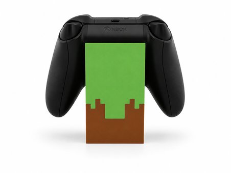 Piksel Tasarımlı Oyun Kolu Standı 🌿✨ Masaüstü Kontrolcü Tutucu 🕹️ Sert Plastik Dekoratif Gamepad