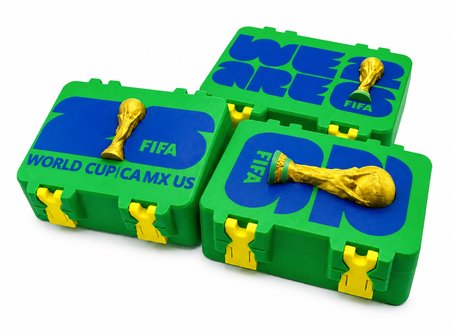 Dünya Kupası Temalı Kart Saklama Kutusu Koleksiyon Kart Kutusu Koruyucu Kart Taşıma Kutusu