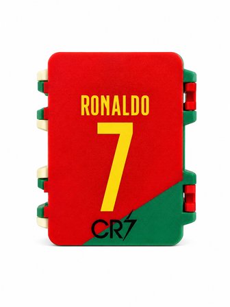 CR7 Koleksiyon Sticker Kart Saklama Kutusu 📦 Kapaklı Düzenleyici 🟢 Kilitli Kart Kutusu 🎁 