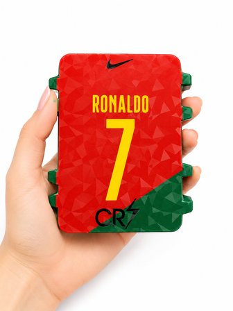CR7 Koleksiyon Sticker Kart Saklama Kutusu 📦 Kapaklı Düzenleyici 🟢 Kilitli Kart Kutusu 🎁 