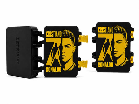 CR7 Koleksiyon Sticker Kart Saklama Kutusu 📦 Kapaklı Düzenleyici 🟢 Kilitli Kart Kutusu 🎁 