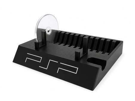 🎮✨ PSP 2000 & PSP 3000 Uyumlu Stand ve Oyun Düzenleyici | UMD Oyun Saklama Standı | Masaüstü 