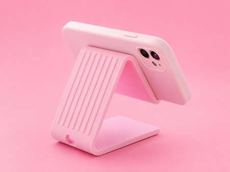 Sabit Açılı Masaüstü Telefon Standı | Telefon Tutucu | Minimal ve Şık Tasarım
