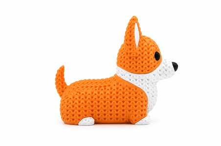 Sevimli Corgi Köpek Dekoratif Figür | Masaüstü, Kitaplık, Raf ve Ev Dekoru