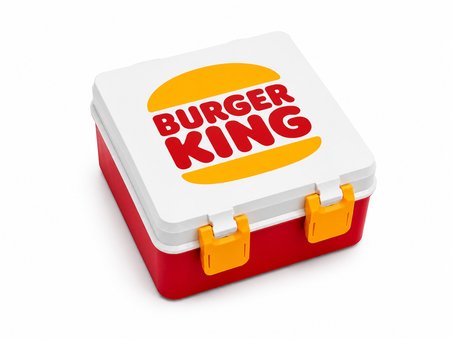 Fast Food Taşıma Kutusu Hamburger Saklama Kabı Büyük Boy Beslenme Kutusu Hamburger Taşıma Kabı
