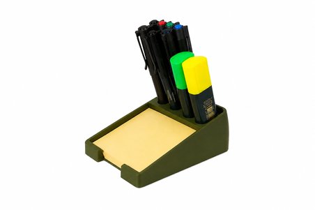 Masaüstü Kalemlik ve Yapışkan Notluk Organizer ✨ Kalem Düzenleyici Not Kağıdı Standı
