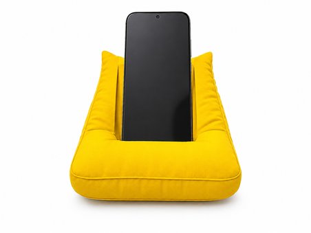 Yastık Tasarımlı Telefon Standı 📲 Masaüstü ve Yatak Kullanımına Uygun Telefon Tutucu