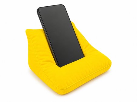 Yastık Tasarımlı Telefon Standı 📲 Masaüstü ve Yatak Kullanımına Uygun Telefon Tutucu