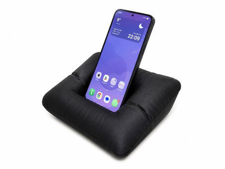 Yastık Tasarımlı Telefon Standı 📲 Masaüstü ve Yatak Kullanımına Uygun Telefon Tutucu