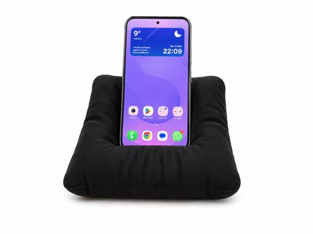 Yastık Tasarımlı Telefon Standı 📲 Masaüstü ve Yatak Kullanımına Uygun Telefon Tutucu