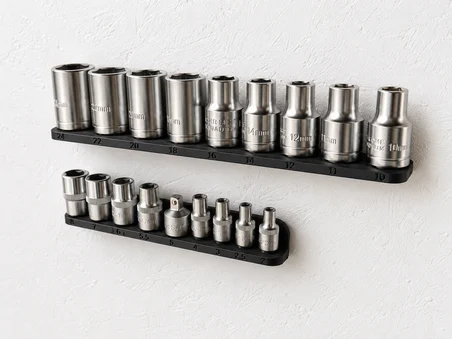 E5–E16 & E10–E24 Lokma Düzenleyici Duvar Askısı 🔩 Torx Lokma Organizeri 🏠 Atölye ve Garaj Düzenleme Aparatı