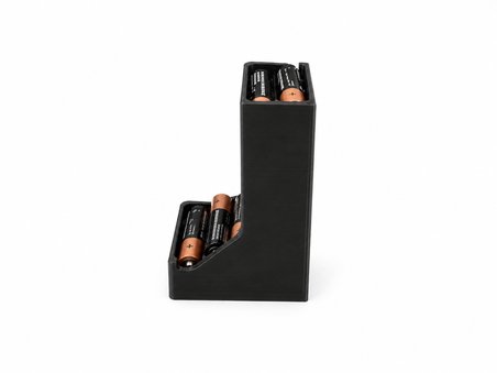 AA & AAA Pil Düzenleyici Standı | Masaüstü Pil Organizeri | Çok Amaçlı Pil Saklama ve Düzenleme Standı
