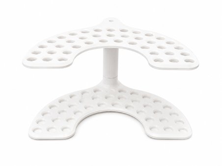 3 Parça Ergonomik Fırça Standı 🖌️ Çok Bölmeli Masaüstü Fırça Düzenleyici Organizer – Renk Seçenekli
