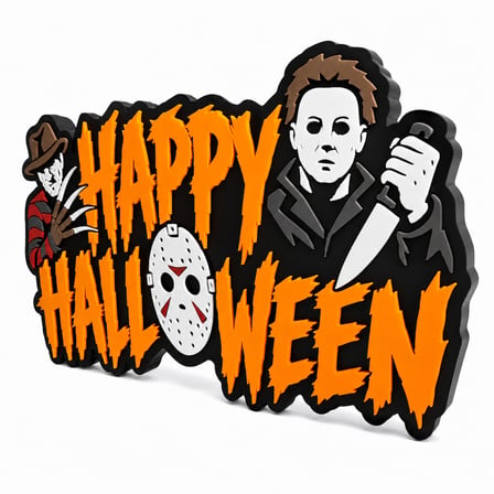Happy Halloween Dekoratif Masa ve Duvar Süsü | Cadılar Bayramı Parti Dekoru |