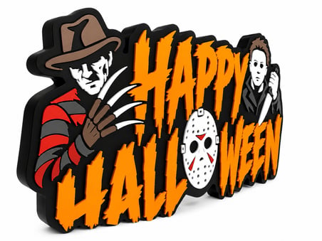 Happy Halloween Dekoratif Masa ve Duvar Süsü | Cadılar Bayramı Parti Dekoru |