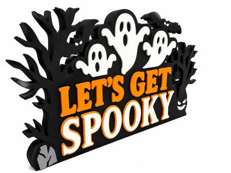 Happy Halloween Dekoratif Masa ve Duvar Süsü | Cadılar Bayramı Parti Dekoru |