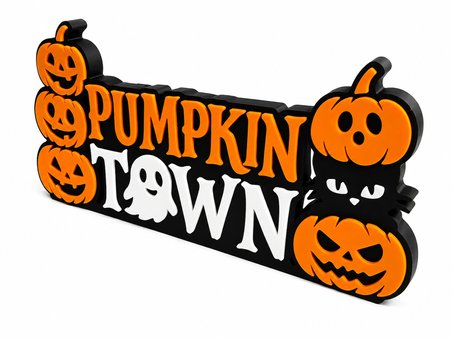 Happy Halloween Dekoratif Masa ve Duvar Süsü | Cadılar Bayramı Parti Dekoru |