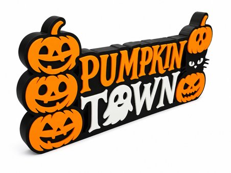 Happy Halloween Dekoratif Masa ve Duvar Süsü | Cadılar Bayramı Parti Dekoru |