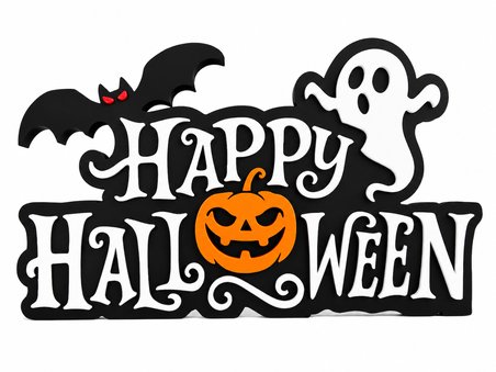 Happy Halloween Dekoratif Masa ve Duvar Süsü | Cadılar Bayramı Parti Dekoru |