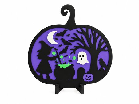 Happy Halloween Dekoratif Masa ve Duvar Süsü | Cadılar Bayramı Parti Dekoru |