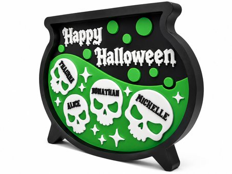 Happy Halloween Dekoratif Masa ve Duvar Süsü | Cadılar Bayramı Parti Dekoru |