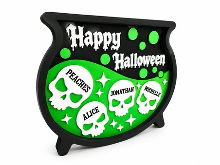 Happy Halloween Dekoratif Masa ve Duvar Süsü | Cadılar Bayramı Parti Dekoru |