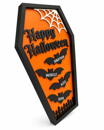 Happy Halloween Dekoratif Masa ve Duvar Süsü | Cadılar Bayramı Parti Dekoru |