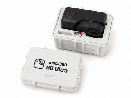 360 GO Ultra Uyumlu Kamera Koruma ve Saklama Kutusu | Hafıza Kartı Bölmeli Taşıma Kutusu | Koruyucu 