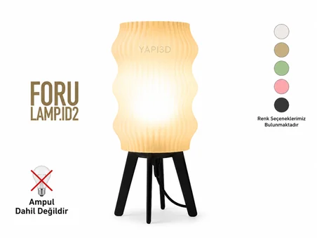 Dekoratif Masa Lambası Abajur | Modern Gece Lambası | Salon, Yatak Odası ve Çalışma Masası İçin Şık 