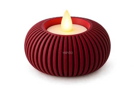 3'LÜ KALPLİ DEKORATİF MUMLUK SETİ | MODERN TEALIGHT MUM TUTUCU | KALP TASARIMLI ŞAMDAN SETİ 