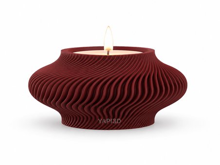 3 lü Sett MODERN DEKORATİF MUMLUK | TEALIGHT MUM TUTUCU | ŞIK MASAÜSTÜ ŞAMDAN | EV DEKORASYONU |