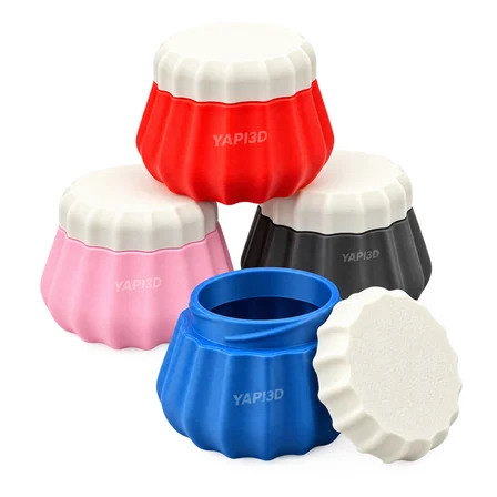 🧁 Çok Amaçlı Kapaklı Mini Saklama Kabı | Dekoratif Organizer Kutu | Masaüstü Düzenleyici |
